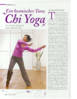 Active Woman, Ausgabe Mai-Juni 2009, Chi Yoga, ein kosmischer Tanz