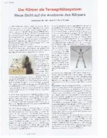 Der Körper als Tensegritätssystem _ Fitness Tribune Mai_Juni 2016