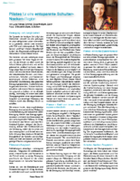 FitnessTribune Nr. 122, Pilates für den Rücken- und Nackenbereich