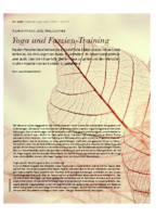 Yoga und Faszien-Training – Deutsches Yoga-Forum 02 2014 – Teil 2 von 3